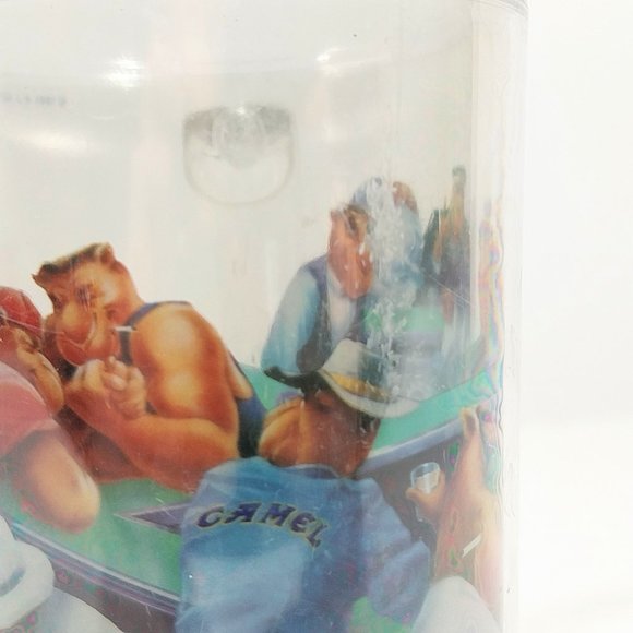Vintage Thermoserv Clear Plastic Camel Drinking Mug 1991 CAMEL JOE #1311 - Picture 10 of 10